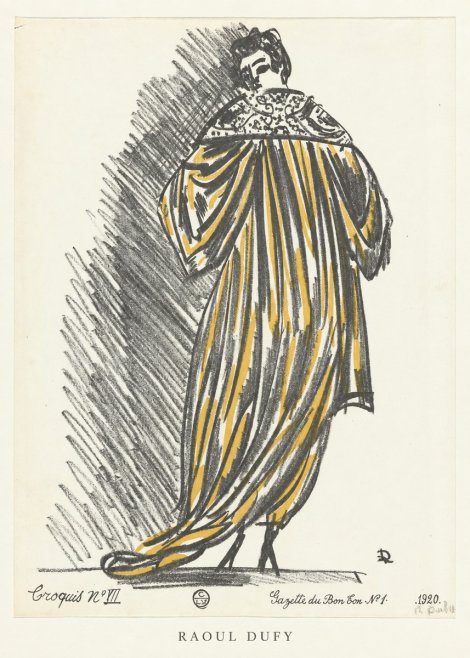 Raoul Dufy Croquis N°vii No6 - Poster
