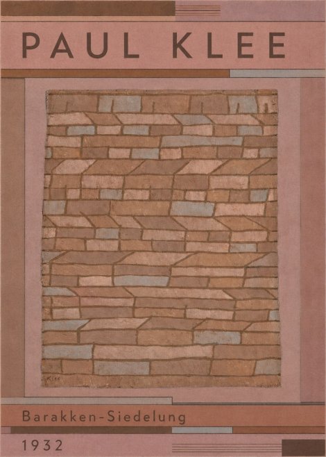 Paul Klee Barakken-siedelung No3 - Poster