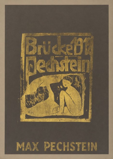 Max Pechstein Brücke 1912 Pechstein No1 - Poster