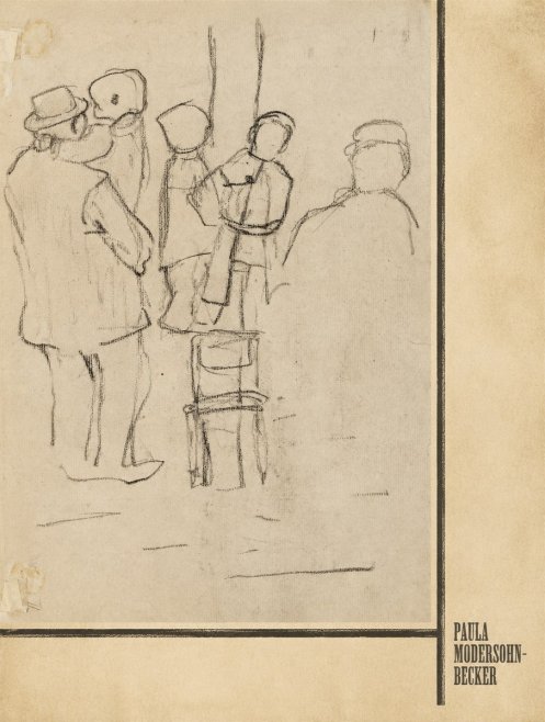 Paula Modersohn-Becker Studies of Figures No4 - Poster