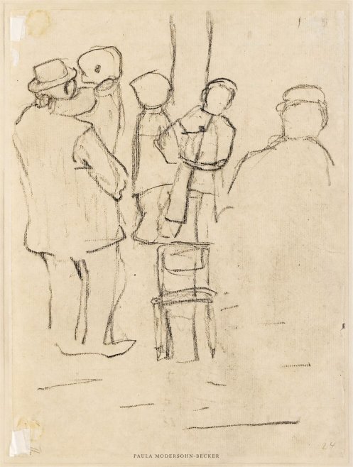 Paula Modersohn-Becker Studies of Figures No5 - Poster
