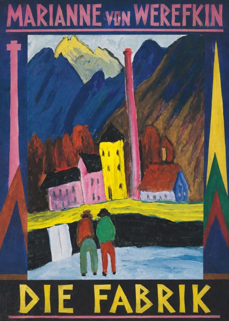 Marianne von Werefkin Die Fabrik No1 - Poster