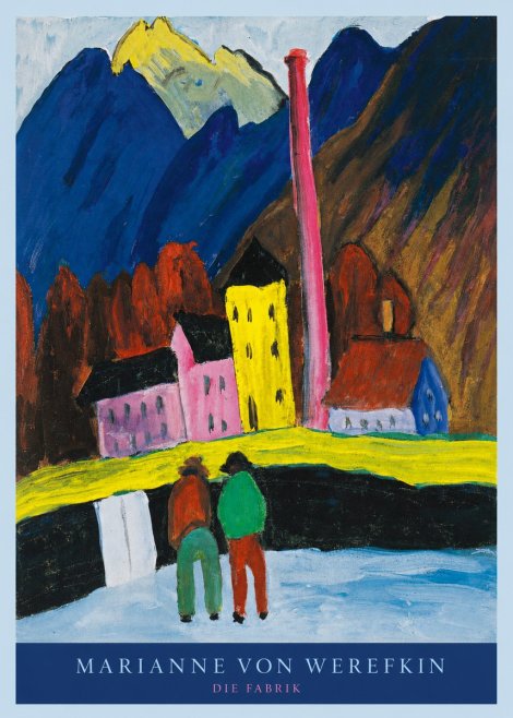 Marianne von Werefkin Die Fabrik No6 - Poster