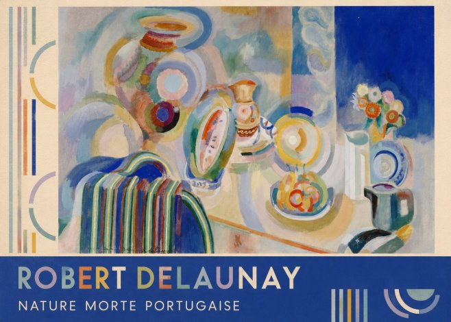 Robert Delaunay Nature Morte Portugaise No3 - Poster
