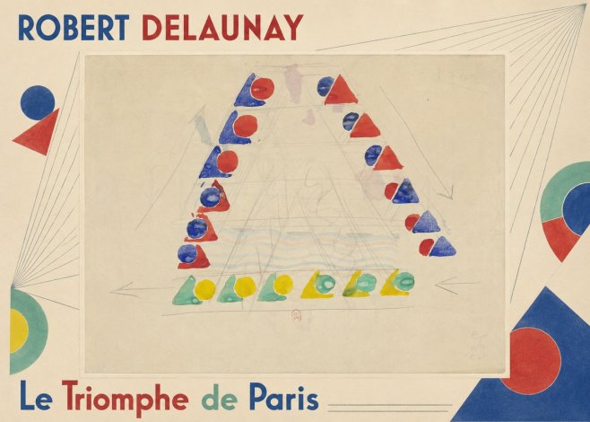 Robert Delaunay Le Triomphe De Paris II No2 - Poster