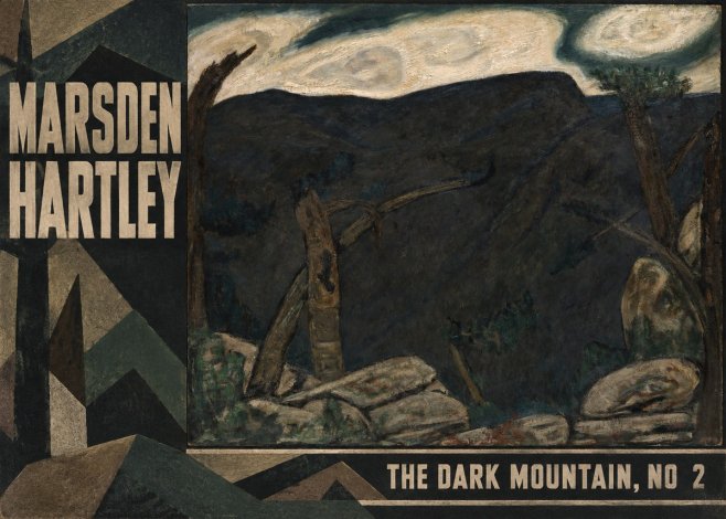 Marsden Hartley The Dark Mountain, No. 2 No2 - Poster