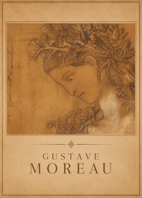 Gustave Moreau Head of a Woman No2 - Poster