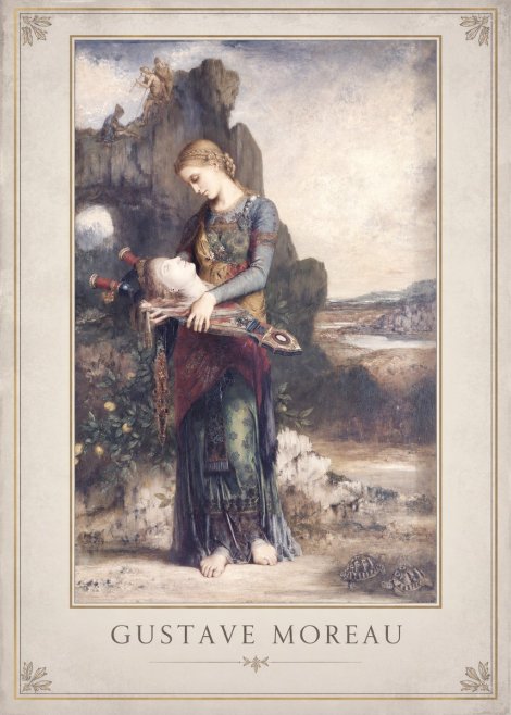 Gustave Moreau Salome with the Head of John the Baptist No1 - Poster
