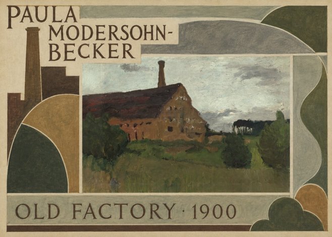 Paula Modersohn-Becker Old Factory No6 - Poster