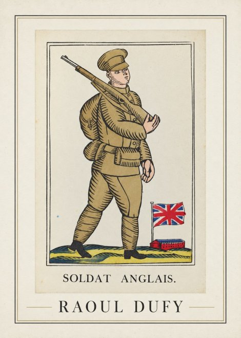 Raoul Dufy Soldat Anglais. No5 - Poster