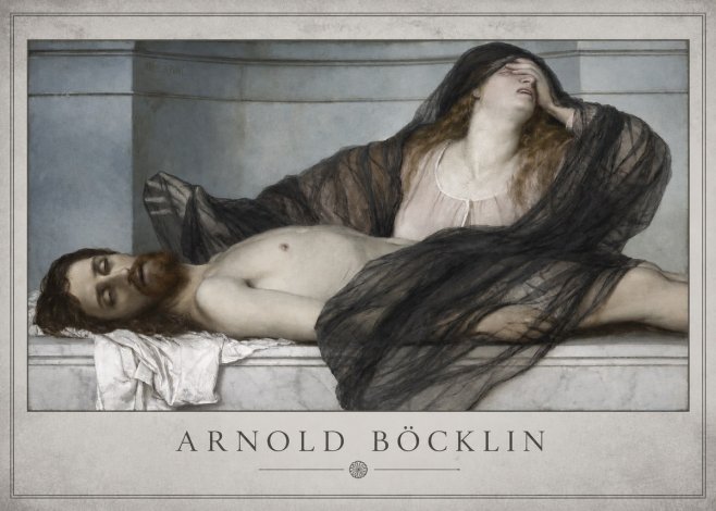 Arnold Böcklin Marie Magdalene No2 - Poster