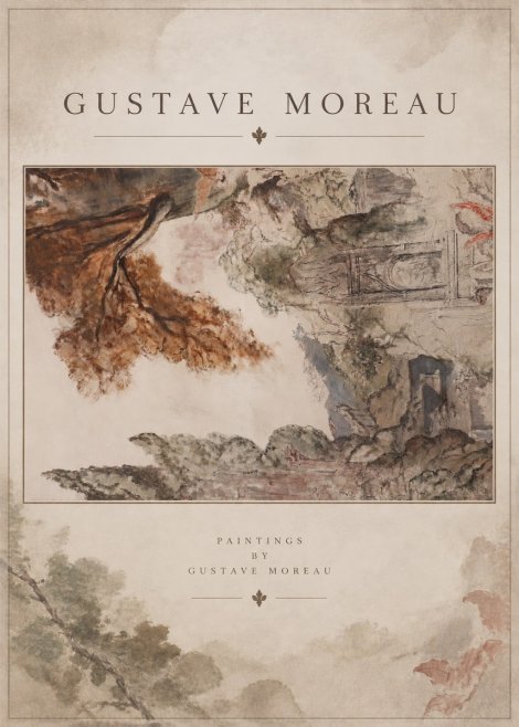Gustave Moreau Architectural Study No5 - Poster