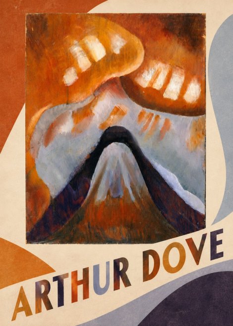 Arthur Dove Snowstorm No5 - Poster
