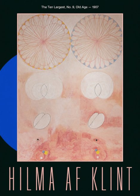 Hilma af Klint The Ten Largest, No. 9, Old Age – 1907 No6 - Poster