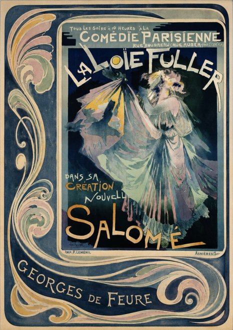 Georges de Feure La Loïe Fuller - Salomé I No2 - Poster