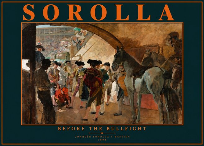 Sorolla Before the Bullfight No6 - Poster