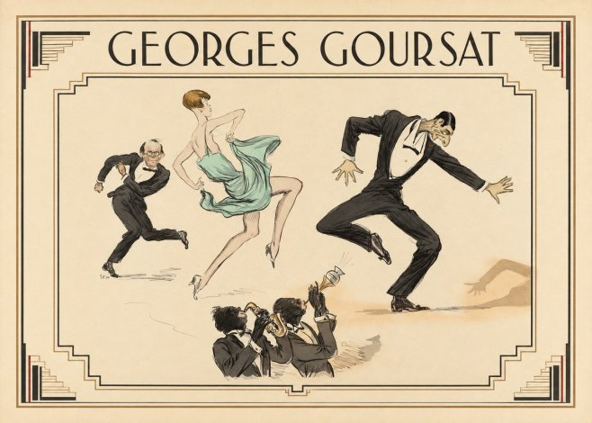 Georges Goursat Georges Goursat III No1 - Poster