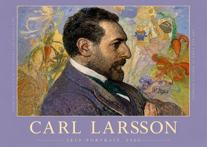 Carl Larsson Self-portrait. 1906 No2 - Poster