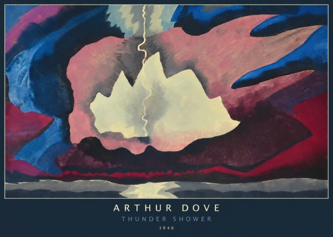Arthur Dove Thunder Shower No6 - Poster