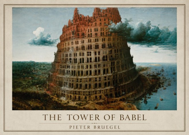 Pieter Bruegel The Tower of Babel XII No2 - Poster