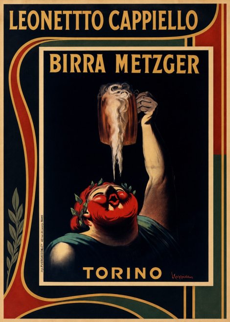 Leonetto Cappiello Birra Metzger No1 - Poster
