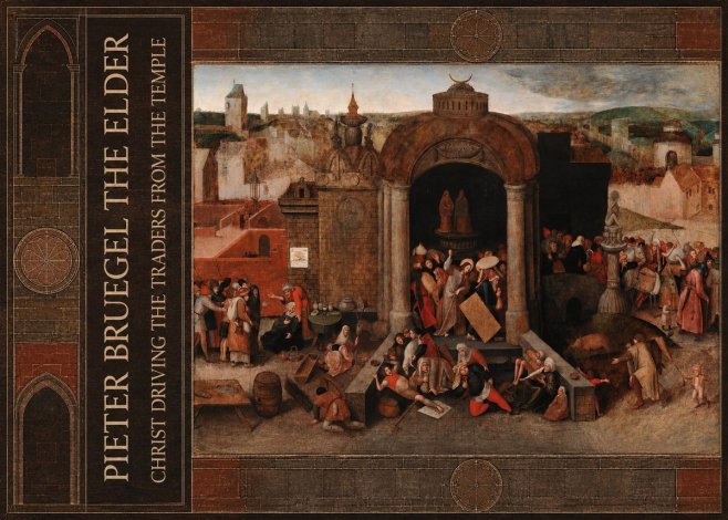 Pieter Bruegel Christ Driving the Traders from the Temple No2 - Poster