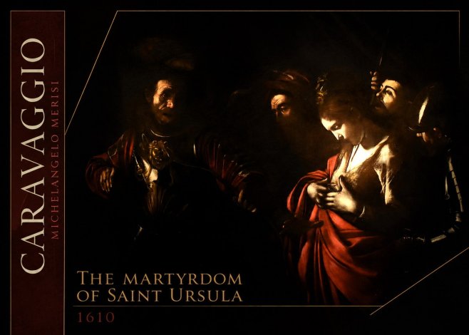 Michelangelo Merisi da Caravaggio The Martyrdom of Saint Ursula No2 - Poster