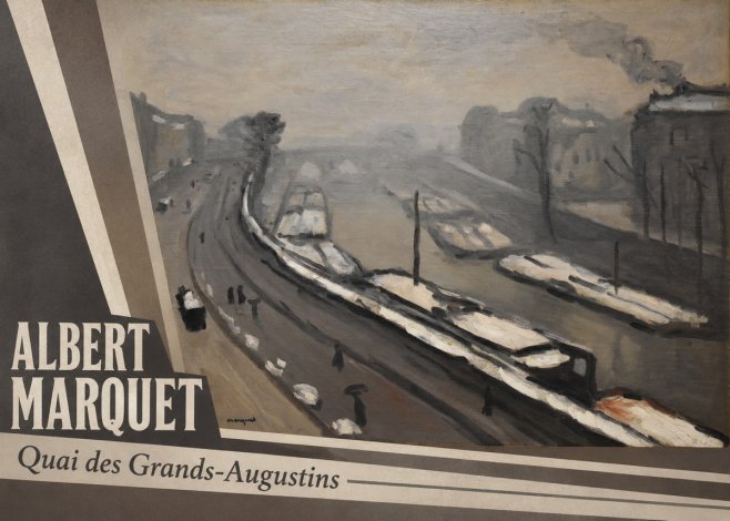 Albert Marquet Quai Des Grands-augustins No4 - Poster
