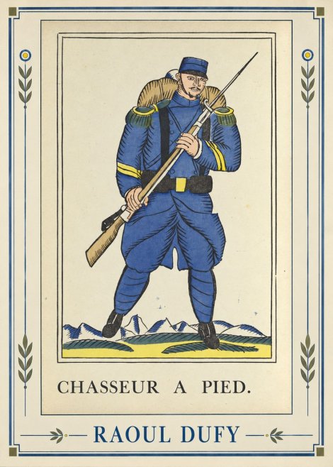 Raoul Dufy Chasseur a Pied. No1 - Poster