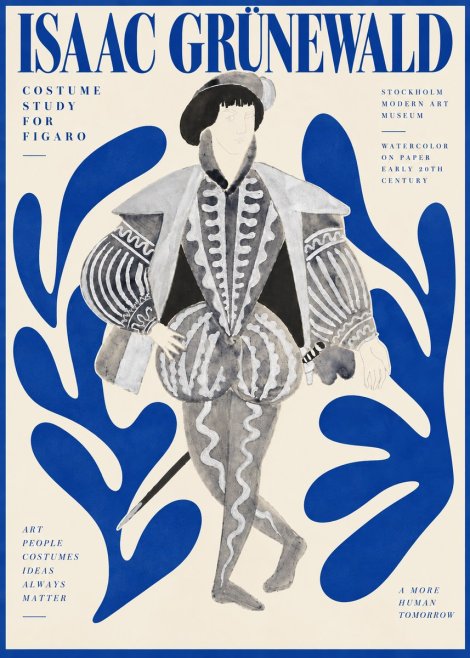 Isaac Grünewald Figaro II No6 - Poster
