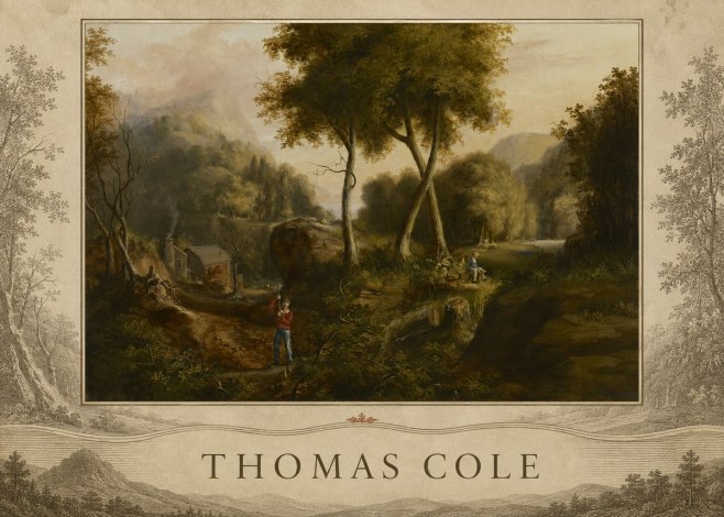 Thomas Cole The Hunter's Return I No3 - Poster