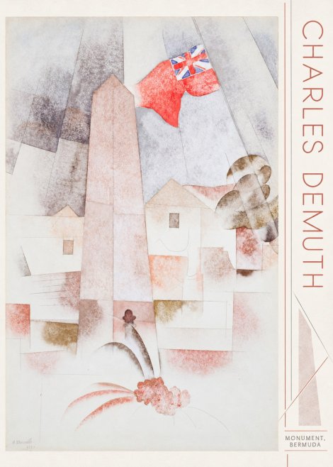 Charles Demuth Monument, Bermuda No2 - Poster