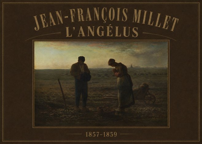 Jean-François Millet L'angélus I No3 - Poster
