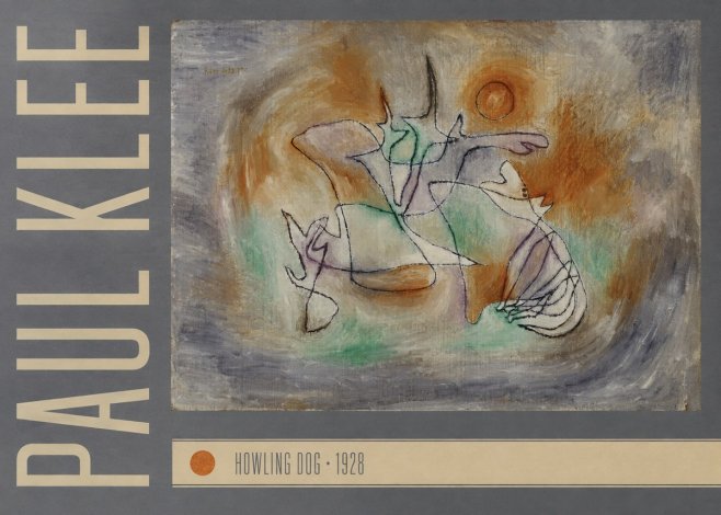 Paul Klee Howling Dog No3 - Poster