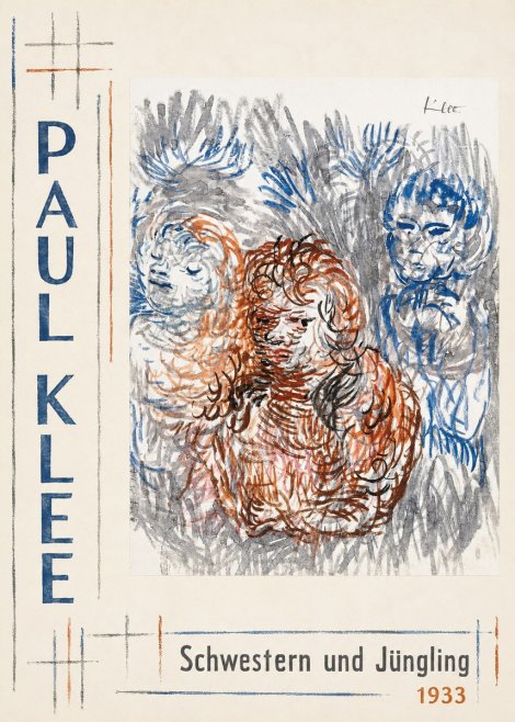 Paul Klee Schwestern Und Jüngling No3 - Poster