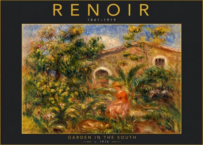 Renoir Garden in the South No6 - Poster