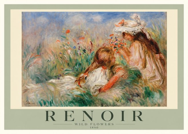 Renoir Wild Flowers No2 - Poster
