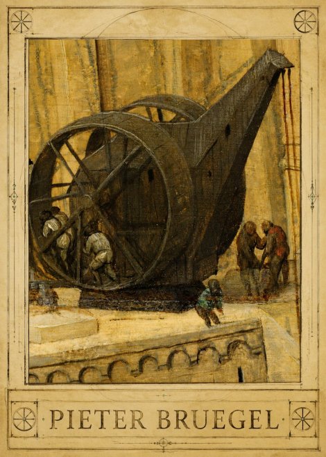 Pieter Bruegel The Crane No1 - Poster