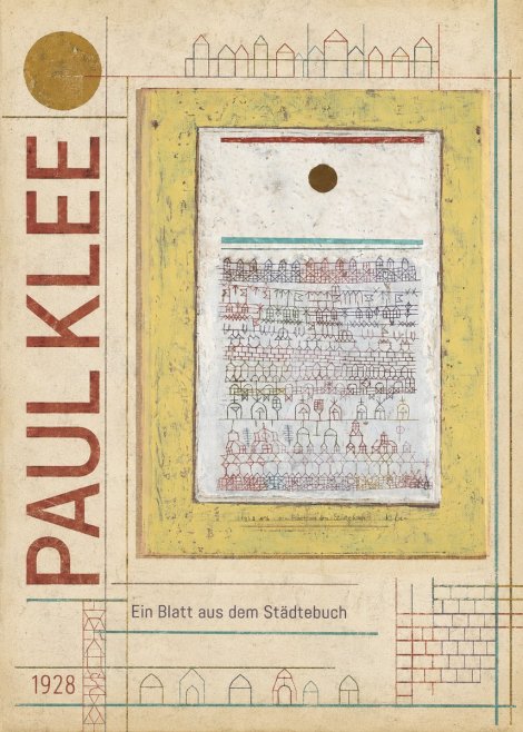 Paul Klee Ein Blatt Aus Dem Städtebuch No6 - Poster