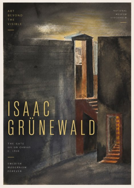 Isaac Grünewald Architectural Fantasy No6 - Poster