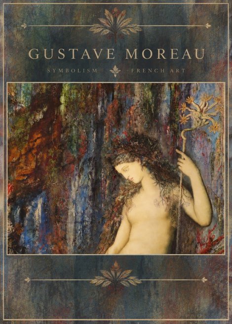 Gustave Moreau The Flower with the Human Head No5 - Poster