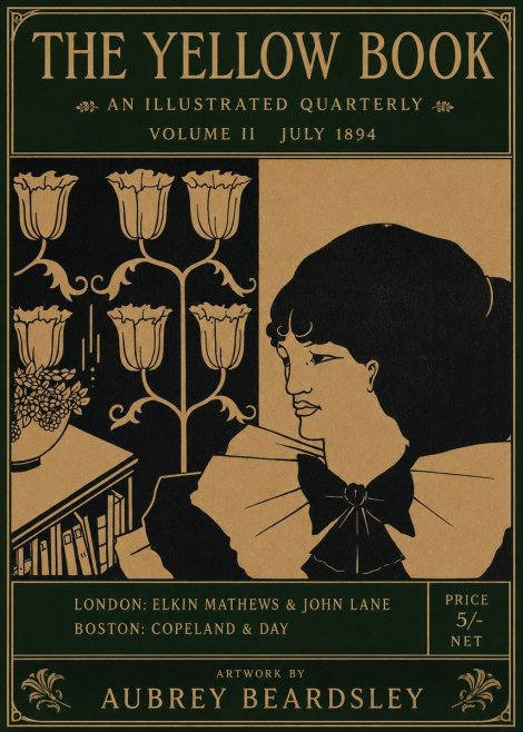 Aubrey Beardsley The Yellow Book - Volume Ii July 1894 No1 - Poster