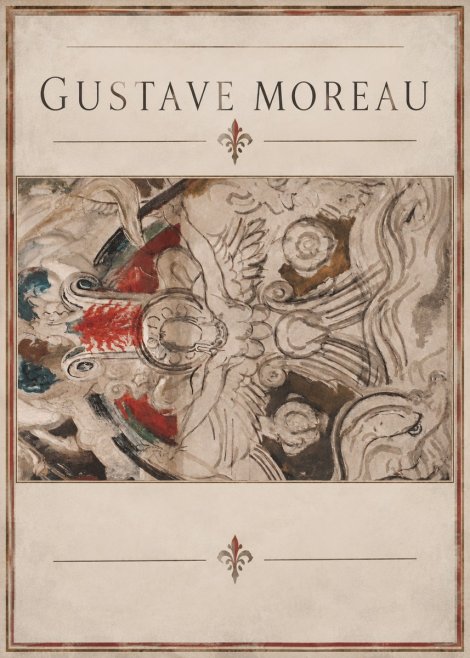 Gustave Moreau Decorative Composition No2 - Poster