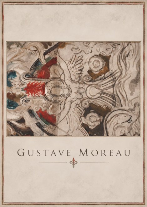 Gustave Moreau Decorative Composition No3 - Poster