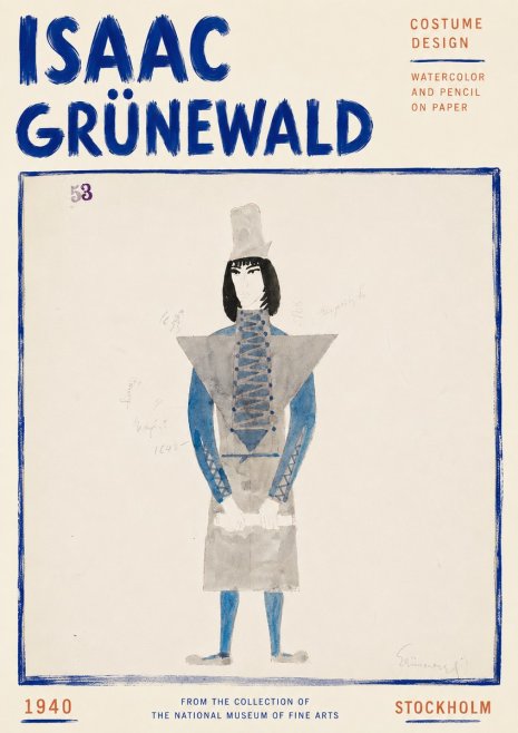 Isaac Grünewald Costume Design X No5 - Poster