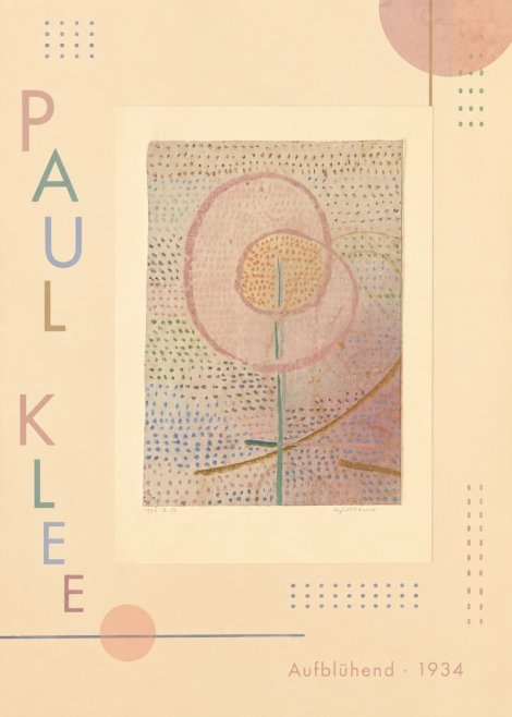 Paul Klee Aufblühend No2 - Poster