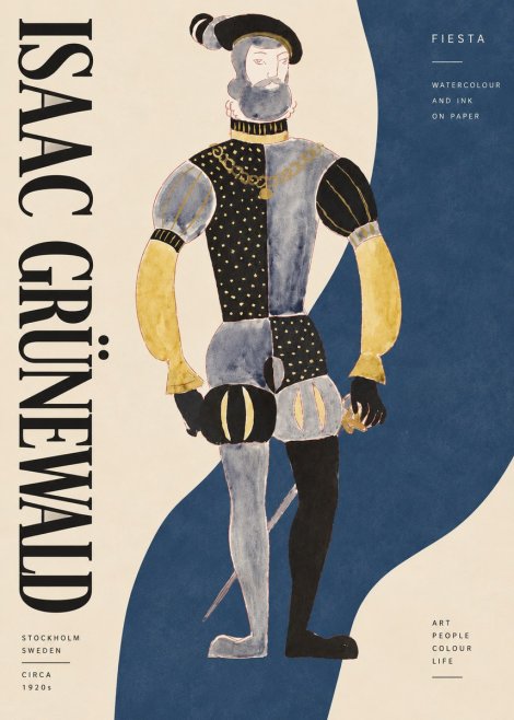 Isaac Grünewald Fiesta No3 - Poster