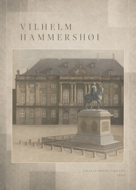 Vilhelm Hammershøi Amalienborg Square I No3 - Poster