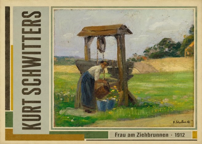 Kurt Schwitters Frau Am Ziehbrunnen No4 - Poster