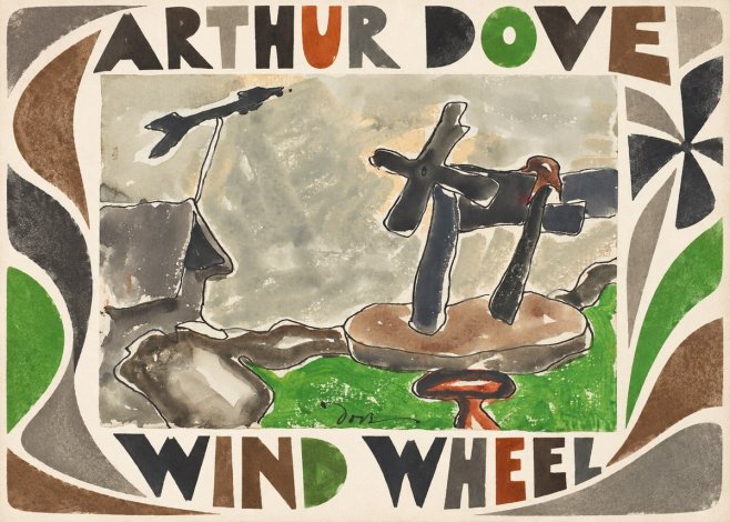 Arthur Dove Wind Wheel No2 - Poster